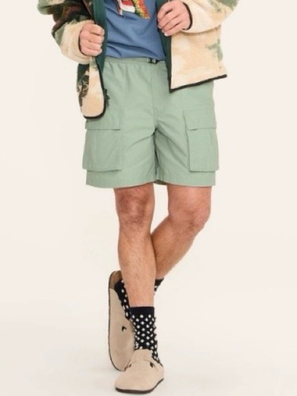 Woolrich X Target Aqua Mid Rise Cargo Shorts